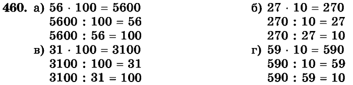 рабочая тетрадь: часть 1, часть 2, 3 класс, Истомина, 2015, задание: 460