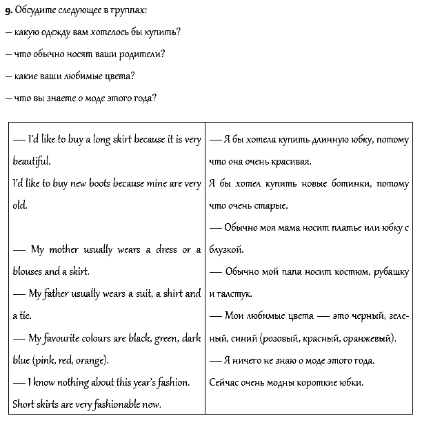 Рабочая тетрадь. Часть 1, 4 класс, Афанасьева, Верещагина, 2014, Урок 2 Задача: 9