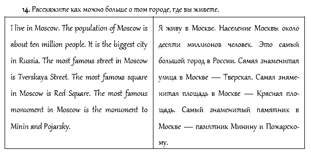 Рабочая тетрадь. Часть 1, 4 класс, Афанасьева, Верещагина, 2014, Урок 25 Задача: 14