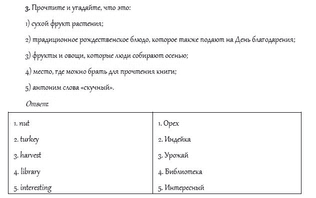 Рабочая тетрадь. Часть 2, 4 класс, И.Н. Верещагина, О.В. Афанасьева, 2014, Урок 47 Задание: 3