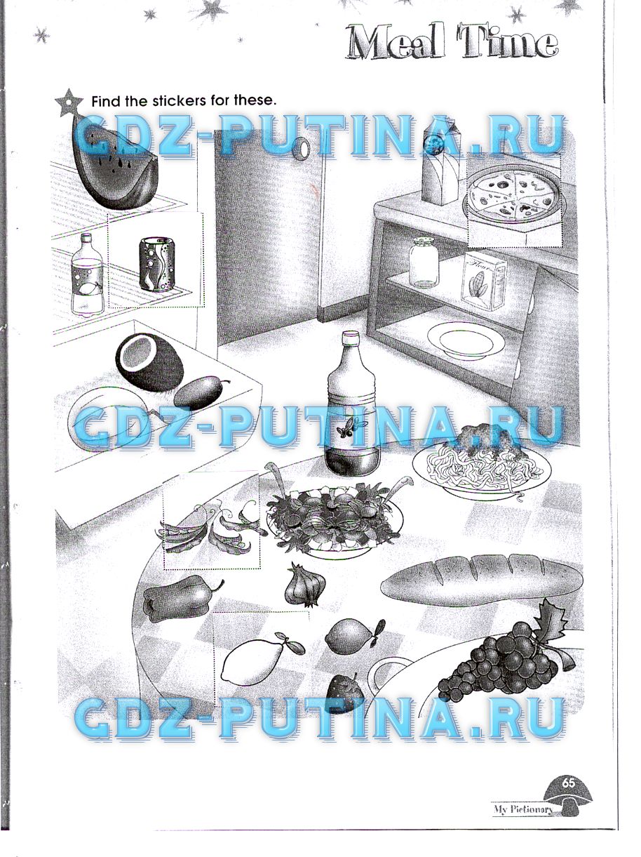 Рабочая тетрадь. Starlight, 4 класс, Баранова, 2015, Часть 2 Задание: 65