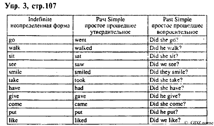 СТАРОЕ ИЗДАНИЕ ENJOY ENGLISH Students book, 4 класс, Биболетова, Денисенко, 2008, Unit 7. School is fun, Section №4, Задание: Упр. 3