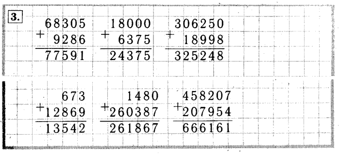 учебник: часть 1, часть 2 и Контрольные работы, 4 класс, Рудницкая, Юдачева, 2015, Сложение многозначных чисел Задача: 3
