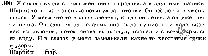 Русский язык, 5 класс, Т.А. Ладыженская, М.Т. Баранов, 2008 - 2015, задание: 300