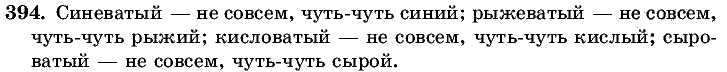 Русский язык, 5 класс, Т.А. Ладыженская, М.Т. Баранов, 2008 - 2015, задание: 394