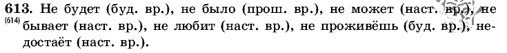 Русский язык, 5 класс, Т.А. Ладыженская, М.Т. Баранов, 2008 - 2015, задание: 613