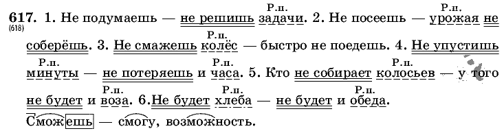 Русский язык, 5 класс, Т.А. Ладыженская, М.Т. Баранов, 2008 - 2015, задание: 617