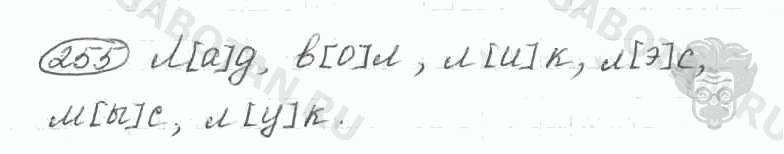 Старое издание, 5 класс, Ладыженская, 2000, задание: 255