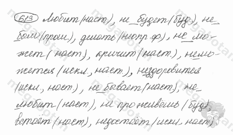 Старое издание, 5 класс, Ладыженская, 2000, задание: 613