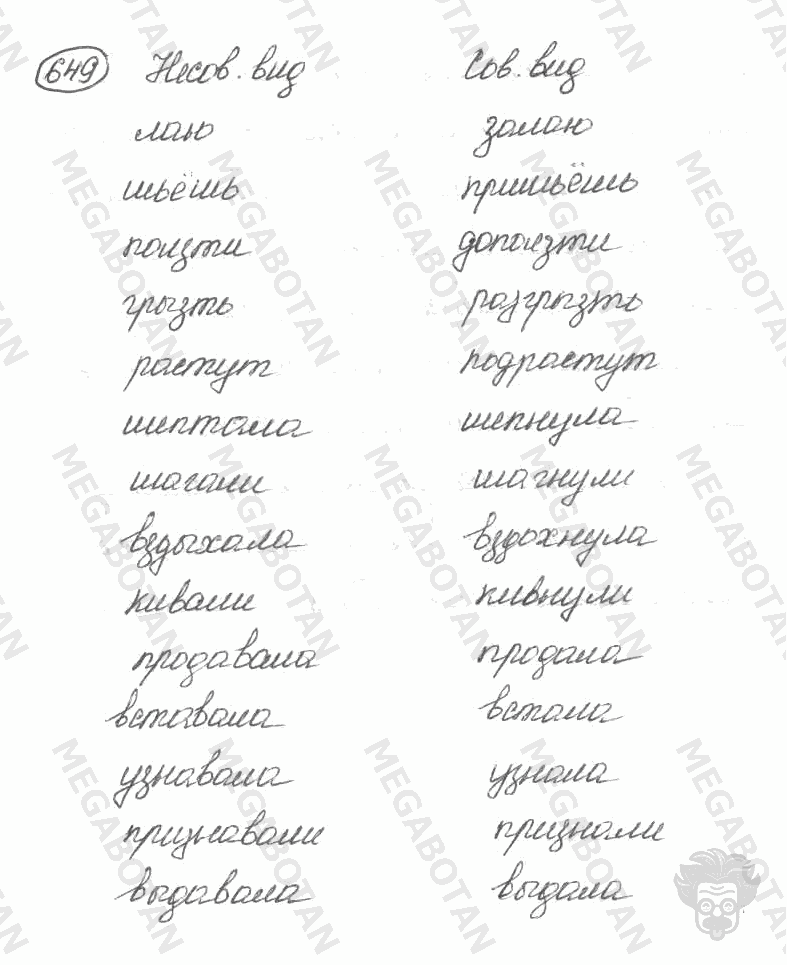 Старое издание, 5 класс, Ладыженская, 2000, задание: 649