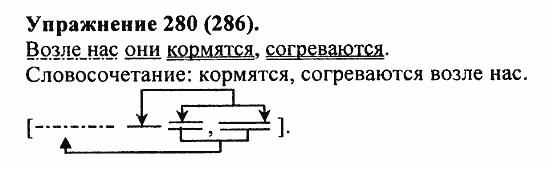 Практика, 5 класс, А.Ю. Купалова, 2007 / 2010, задание: 280(286)