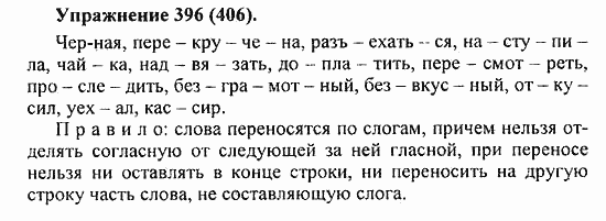 Практика, 5 класс, А.Ю. Купалова, 2007 / 2010, задание: 396(406)