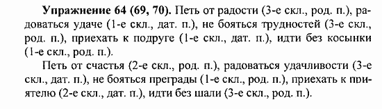 Практика, 5 класс, А.Ю. Купалова, 2007 / 2010, задание: 64(69,70)