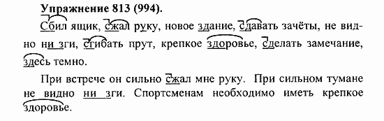 Практика, 5 класс, А.Ю. Купалова, 2007 / 2010, задание: 813(994)