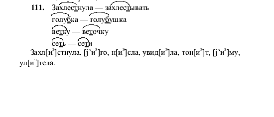 Русский язык, 5 класс, М.М. Разумовская, 2001, задание: 111