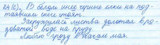 Русский язык, 5 класс, Баранов, Ладыженская, 2012 / 2015, задание: 24 (с)