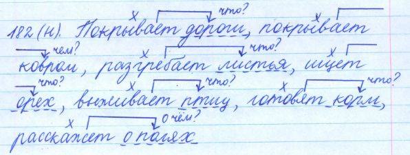Русский язык, 5 класс, Баранов, Ладыженская, 2012 / 2015, задание: 182 (н)