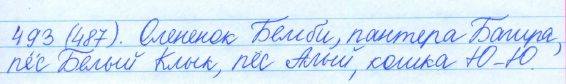 Русский язык, 5 класс, Баранов, Ладыженская, 2012 / 2015, задание: 493 (487)