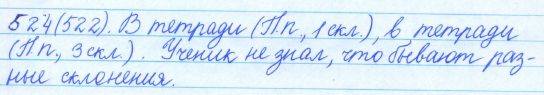 Русский язык, 5 класс, Баранов, Ладыженская, 2012 / 2015, задание: 524 (522)