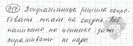 Русский язык, 5 класс, Львова С.И., Львов В.В, 2012 - 2013 -2015, задача: 917