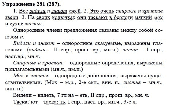 Практика, 5 класс, А.Ю. Купалова, 2007-2010, задание: 281(287)