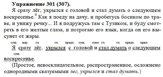 Практика, 5 класс, А.Ю. Купалова, 2007-2010, задание: 301(307)
