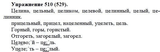 Практика, 5 класс, А.Ю. Купалова, 2007-2010, задание: 510(529)