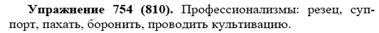 Практика, 5 класс, А.Ю. Купалова, 2007-2010, задание: 754(810)