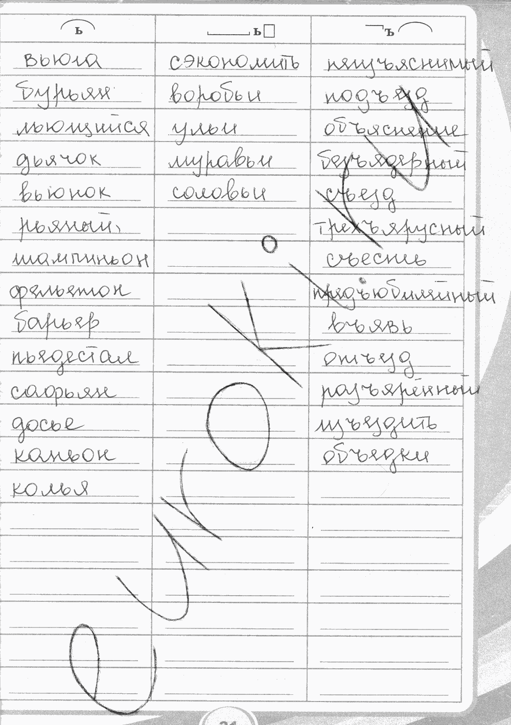 Рабочая тетрадь. Часть 2, 5 класс, С.И. Львова, 2015, задание: стр. 31