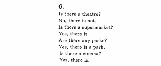 Учебник(Students Book) - Activity Book, 5 класс, В.П. Кузовлев, 2007, 52 Задание: 6