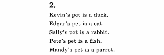 Учебник(Students Book) - Activity Book, 5 класс, В.П. Кузовлев, 2007, 46-47 Задание: 2