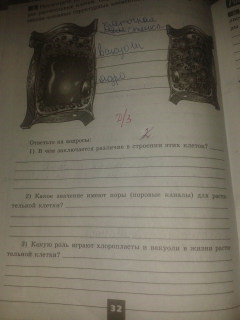 Серия Линия жизни, 5 класс, Пасечник В.В., 2012 - 2015, задание: стр.32