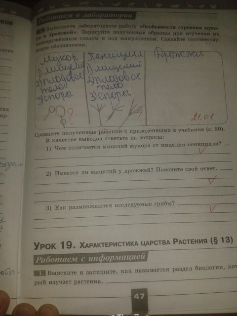 Серия Линия жизни, 5 класс, Пасечник В.В., 2012 - 2015, задание: стр.47