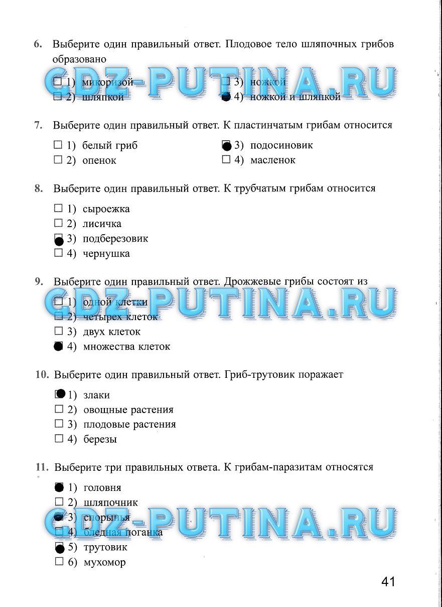 Рабочая тетрадь, 5 класс, Преображенская Н.В., 2016, задание: 41