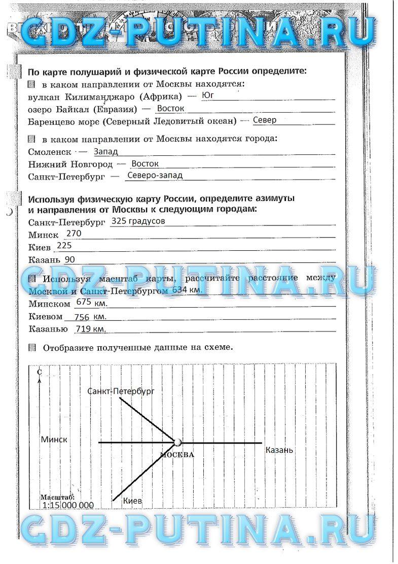 Рабочая тетрадь. Часть 1, 5 класс, Лобжанидзе А.А., 2015, задание: 25