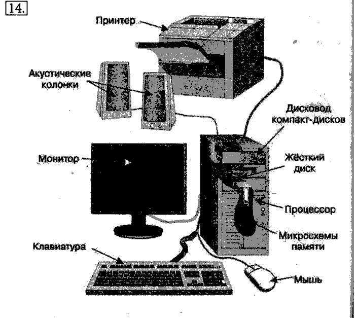 Рабочая тетрадь, 5 класс, Босова, 2016, задача: 14