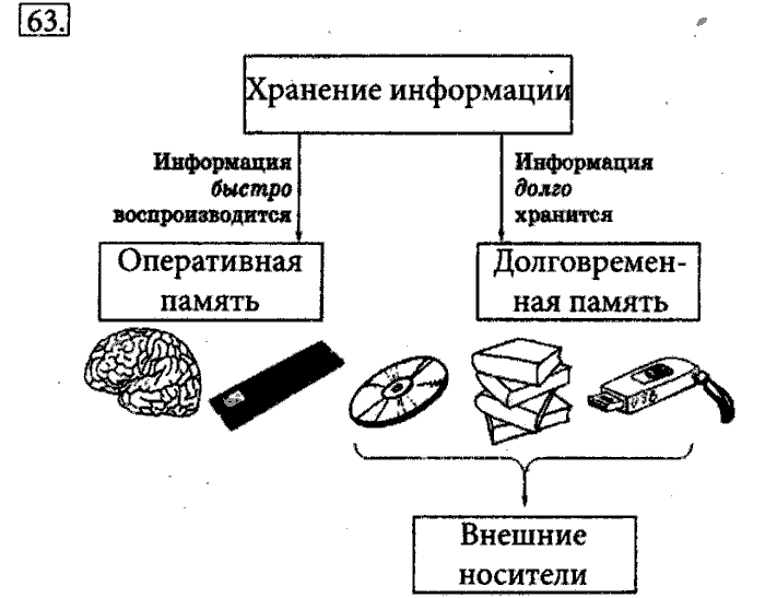 Рабочая тетрадь, 5 класс, Босова, 2016, задача: 63