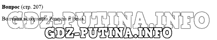 История древнего мира. Ответы на вопросы, 5 класс, Михайловский, 2016, Страница Задача: 207