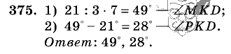 Дидактические материалы, 5 класс, Чесноков, Нешков, 2009, Самостоятельные работы, Вариант 1 Задание: 375