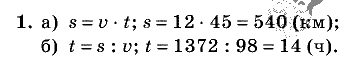 Дидактические материалы, 5 класс, Чесноков, Нешков, 2009, Контрольные работы Виленкин, К-6, Вариант 4, Задание: 1