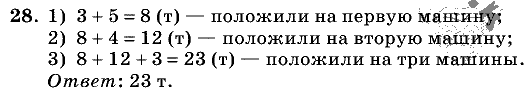 Дидактические материалы, 5 класс, Чесноков, Нешков, 2009, Самостоятельные работы, Вариант 3, Задание: 28