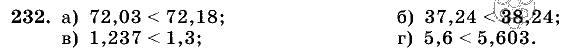 Дидактические материалы, 5 класс, Чесноков, Нешков, 2009, Самостоятельные работы, Вариант 3, Задание: 232