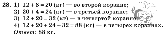 Дидактические материалы, 5 класс, Чесноков, Нешков, 2009, Самостоятельные работы, Вариант 4, Задание: 28