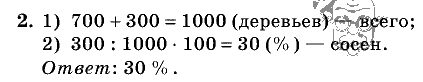 Дидактические материалы, 5 класс, Чесноков, Нешков, 2009, Контрольные работы Виленкин, К-12, Вариант 1 Задание: 2