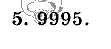 Дидактические материалы, 5 класс, Чесноков, Нешков, 2009, Контрольные работы Нурк, К-1, Вариант 4, Задание: 5