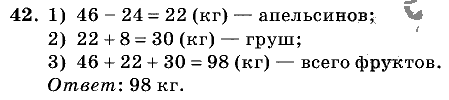 Дидактические материалы, 5 класс, Чесноков, Нешков, 2009, Самостоятельные работы, Вариант 1 Задание: 42
