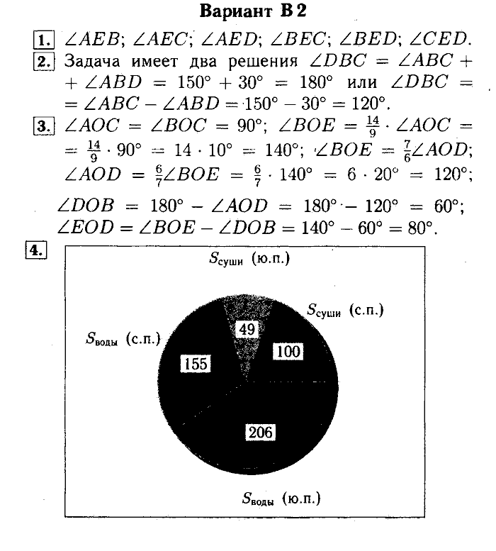 Математика, 5 класс, Ершова, Голобородько, 2011-2013, Самостоятельные работы Задание: 36  В2