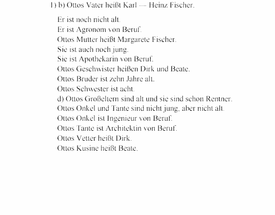 SCHRITTE 1, 5 класс, Бим И.Л, 2000, Lehrbuch, Вводный курс (Vorkurs) Задание: 20