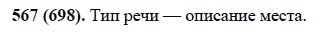 Русский язык, 6 класс, М.М. Разумовская, 2009 - 2011, задача: 567(698)