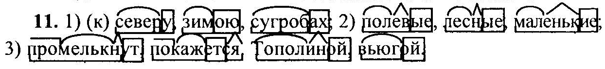 Русский язык, 6 класс, М.Т. Баранов, Л.А. Тростенцова, Т.А. Ладыженская, 2011, задание: 11